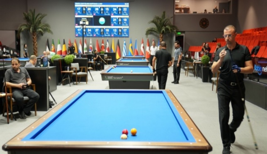 Avrupa Artistik Bilardo Şampiyonası Ankara'da Başladı