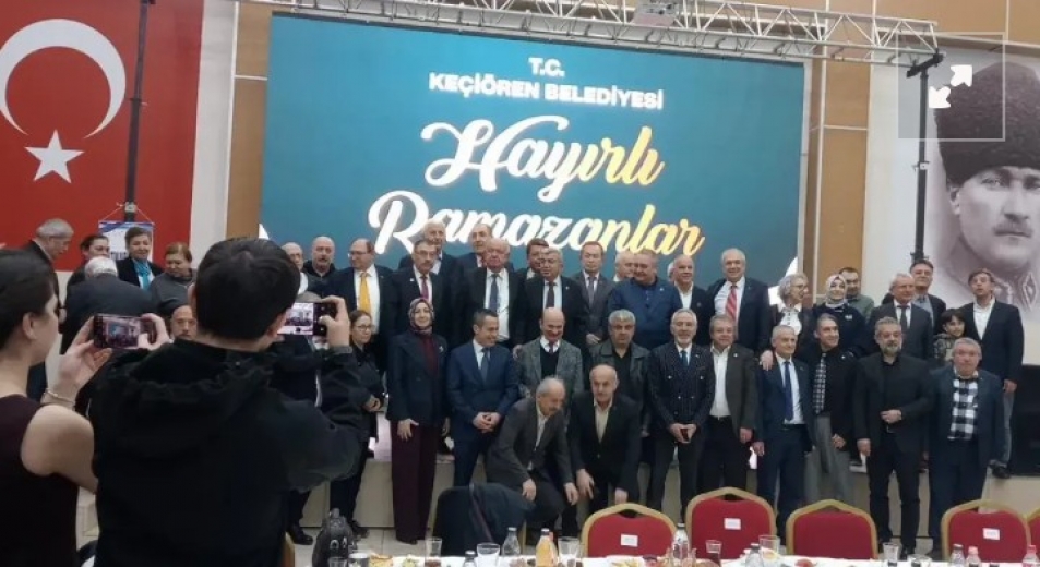 Bolu Dernekleri Federasyonundan Ovacık Mevlana Kültür Merkezi’nde iftar proğramı