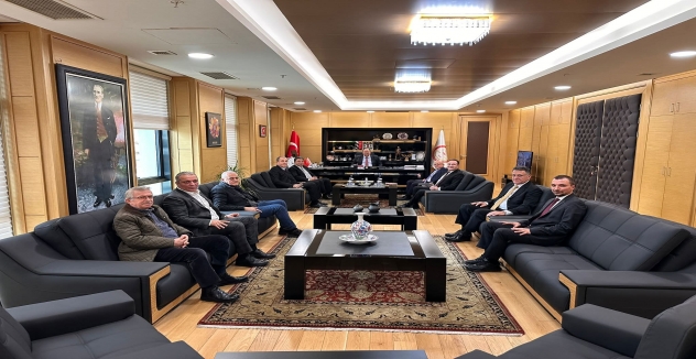 Ankabir'den YSK Baskanına ziyaret