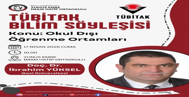 DÖRTDİVAN'DA BİLİM SÖYLEŞİSİ BAŞLADI: Okul dışı öğrenme