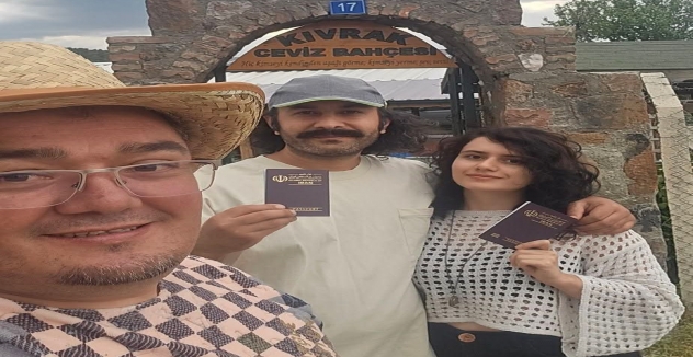 Kıbrıscık'a İran'dan misafir geldi