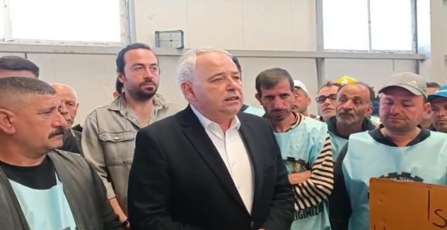 Maden işçilerine CHP den destek ziyareti