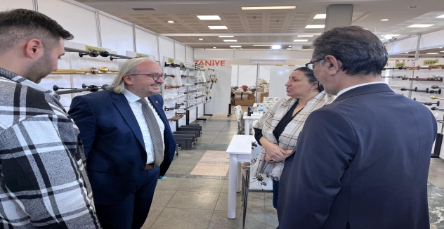 Saadet Partisinden Büyük Perde ve Ev Tekstili Fuarı’nı ziyaret