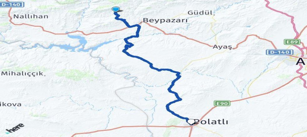 Beypazarı-Polatlı yolu 18 km kısaldı