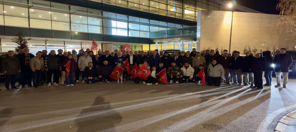 Güneydoğu dönüşü Mahmut Arıkana coşkulu karşılama