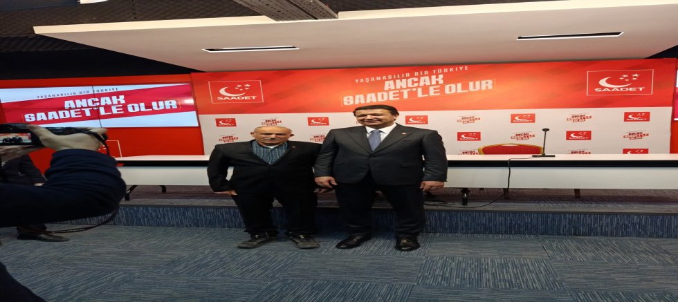 Nallıhan'da Saadet üye kayıtlarına başladı.