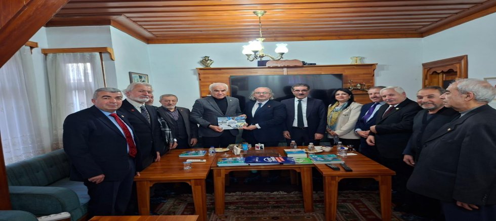 Nevzat Ceylan'a Saadet Partisinden ziyaret