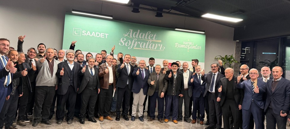 Mesut Doğandan Saadet Partisi  Ankara il yönetimine iftar