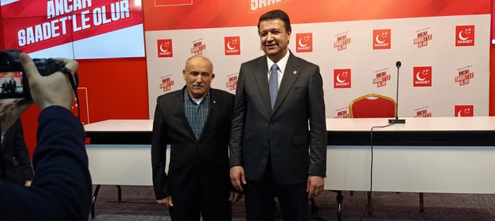 Nallıhan'da Saadet üye kayıtlarına başladı.