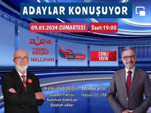 Nallıhan Saadet Partisi adayı Hilmi Aydoğdu