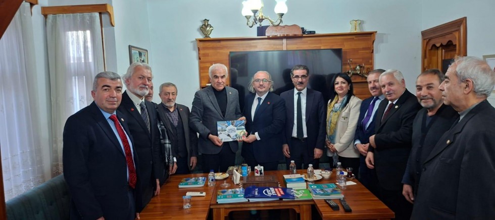 Nevzat Ceylan'a Saadet Partisinden ziyaret