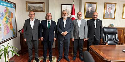 Ahmet Yazıcı Ankara müftüsünü ziyaret etti. 