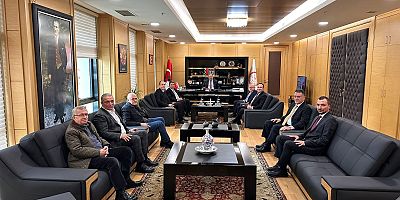 Ankabir'den YSK Baskanına ziyaret