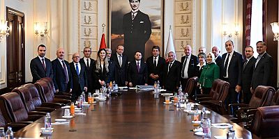 ANKABİR heyetinden Adalet Bakanına ziyaret