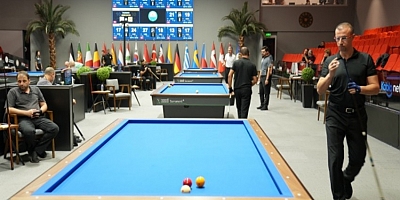 Avrupa Artistik Bilardo Şampiyonası Ankara'da Başladı