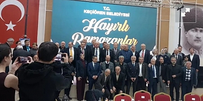 Bolu Dernekleri Federasyonundan Ovacık Mevlana Kültür Merkezi’nde iftar proğramı