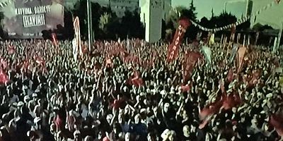 CHP den Ankara'da miting