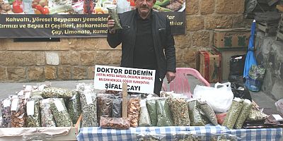 Dağ otları ekmek kapısı oldu.