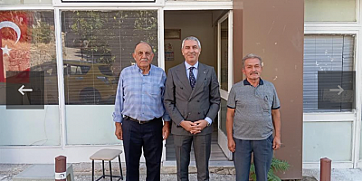 Kaymakamdan Muhtarlar derneğine ziyaret