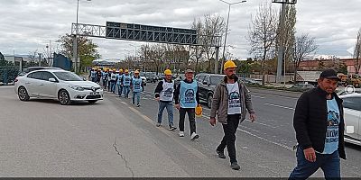 Maden işçileri Ankarada