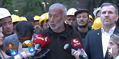 Mesut Doğandan açlık grevindeki maden işçilerine destek.