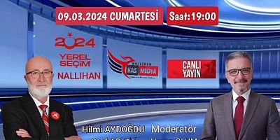 Nallıhan Saadet Partisi adayı Hilmi Aydoğdu